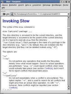 Abbildung 5: Lohn eines "make manual.html"