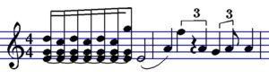 Abbildung 5: Gruppenbildung in NoteEdit