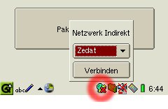 Abbildung 5: Das Symbol für die Wählverbindung