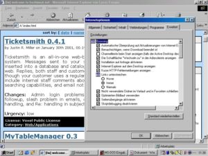 Abbildung 5: Der Microsoft Internet Explorer ist gar nicht als Linux-Version erhältlich (lässt sich aber mit etwas Mühe unter WINE betreiben)