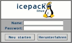 Abbildung 5: Beim ersten Start melden Sie sich hier als root an