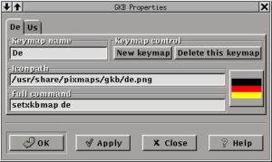Abbildung 5: Deutsche Tastaturbelegung mit dem GKB-Tool …