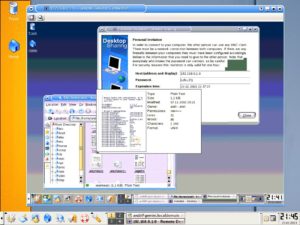 Abbildung 5: Zu Gast auf einem entfernten KDE-Desktop