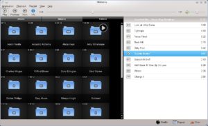 Abbildung 5: Die Ordneransicht von Minitunes zeigt auch die komplette Spiellänge und die Anzahl der Tracks an.