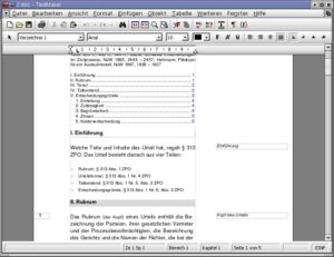 Abbildung 5: Import von Word-Dateien