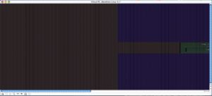 Abbildung 5: In 24 Bit Farbtiefe ist die Anzeige des X-Servers nicht darstellbar …
