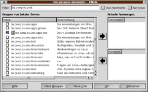Abbildung 6: Knode in Aktion
