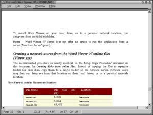 Abbildung 5: Praktisch um Word-Dokumente unter Linux zu betrachten. Der kostenlose Word-Viewer von Microsoft. Der Viewer ist unter <link url_id="58122" srcset=