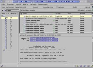 Abbildung 5: Netscape als Mail-Client – fertig konfiguriert