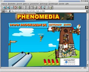 Abbildung 5: Auch Flash-Plugins funktionieren im Konqueror.