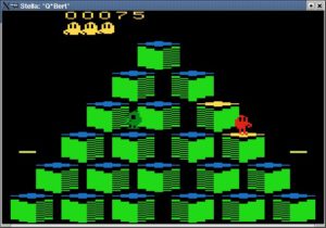 Abbildung 6: Q*Bert: Keiner flucht so schön wie der kleine orange Kerl