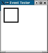 Abbildung 6: Ins schwarze Feld mit dem Cursor und Taste drücken
