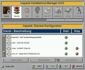Abbildung 6: Dienste zu deaktivieren, spart Arbeitsspeicher und erhöht die Sicherheit