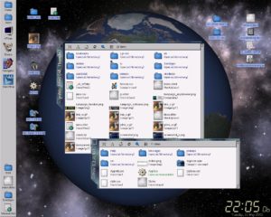 Abbildung 6: Kompletter ROX-Desktop