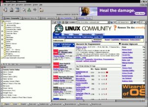 Abbildung 6: Integration der Lesezeichen in den Desktop