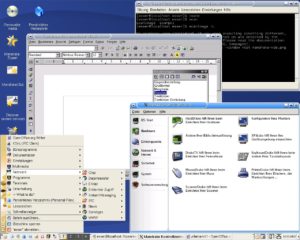 Abbildung 6: MandrakeSoft hat auch das Kontrollzentrum neu gestaltet, hier unter KDE 3.1