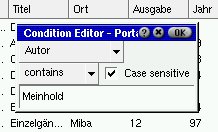 Abbildung 6: Quickfilter