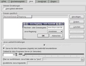 Abbildung 6: Java oder nicht Java, das ist die Frage