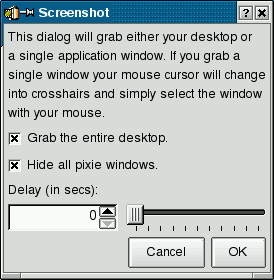 Abbildung 6: Die Screenshot-Sektion