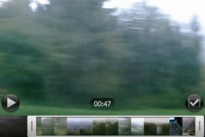 Abbildung 6: Der Videoplayer verfügt über einen einfachen integrierten Editor.