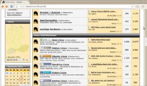 Abbildung 7: Linux-Forum.de ist distributionsübergreifend, bietet aber eine große OpenSuse-"Abteilung".