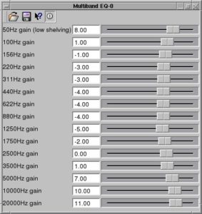 Abbildung 7: Der Multiband-Equalizer