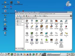 Abbildung 7: BearOps-Desktop mit Kontrollzentrum