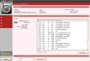 Abbildung 8: Nach jeder Fahrt gibt es eine saftige Abrechnung. Hier ist openBVE der Meinung, die Fahrweise des Autors wäre <code srcset=