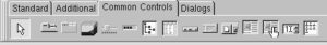 Abbildung 8: Das Register Common Controls