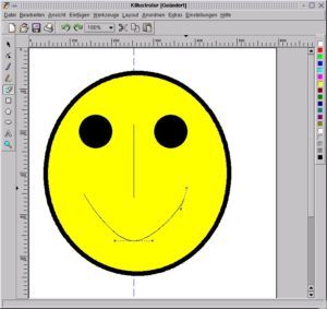 Abbildung 8: Das Smilie-Gesicht ist fertig