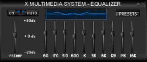 Abbildung 8: Der XMMS-Equalizer
