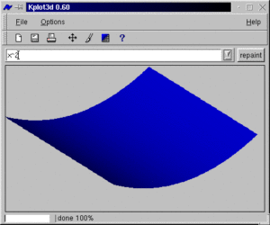Abbildung 8: Kplot3d im Einsatz