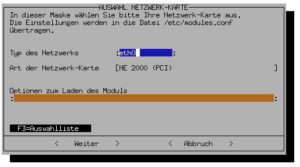 Abbildung 9: Welches Netzwerk-Gerät wollen Sie einrichten?