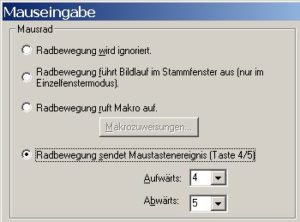 Abbildung 9: Nach Konfiguration des Mausrads kann dieses in allen X-Anwendungen verwendet werden, die diese Funktion auch unter Linux unterstützen