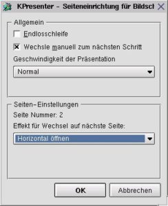 Abbildung 9: Über diese Einstellungen wird Folie 3 mit dem Effekt <custom name="span" custom:class="uielement" srcset=