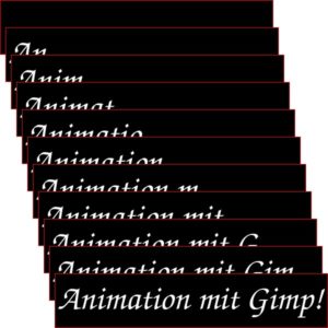 Abbildung 9: Einblenden von Text - Kleine Dateien…