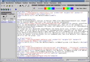 Abbildung 9: CDs HTML-Format