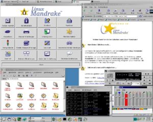 Mandrakes Standard-Desktop KDE