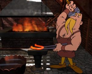 Blender Benchmark: blacksmith.blend