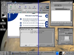 Der Desktop vor und nach Grdb