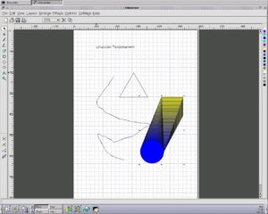 KIllustrator ist bisher eher ein Helfer-Tool für Skizzen und kleinere Vektorgrafiken.