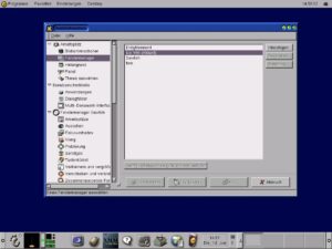 Im GNOME-Kontrollzentrum können Sie z. B. einen neuen Window-Manager auswählen