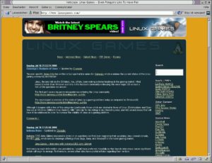 Linuxgames bietet News und Foren zu aktuellen Linux-Spielen sowie einen FTP-Server zum Spiele-Download.