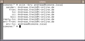 Abb 1. Die Rewrite Flags im Test
