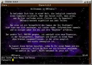 Mit einem zweigeteilten Bildschirm behalten Sie besser die Übersicht über die Meldungen aus der Parallelwelt