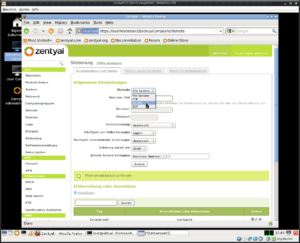 ZENTYAL Sicherung