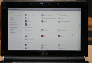 Smeegol auf dem EEE-PC.