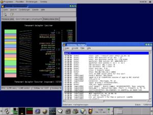 Informationen über den Systemzustand aus erster Hand erhalten Sie von gtop und logview.