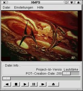 GTK-Oberfläche von xmps