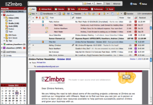 Mit Web-Technologien gemacht, wirkt aber wie ein Desktop-Programm: der Groupware-Client Zimbra Desktop 2.0.
